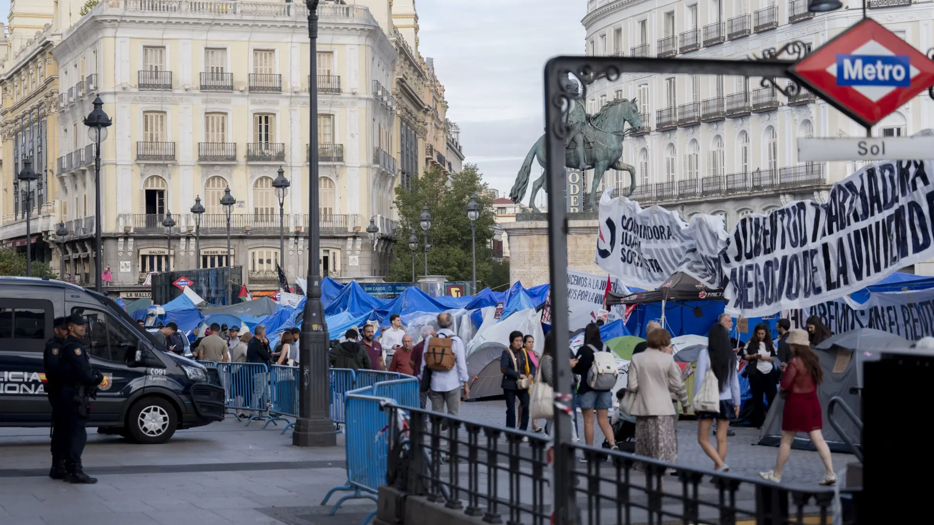 TSJM ratifica derecho a manifestación en Sol Madrid | El Informador