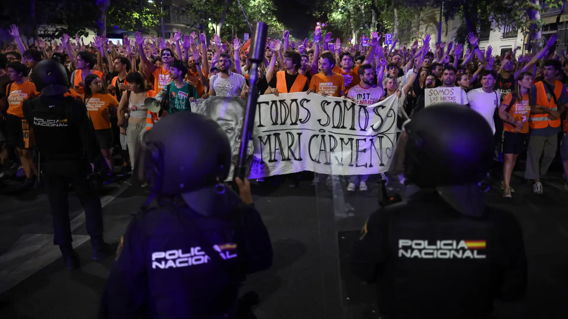 Desahucio en Madrid con policía y discapacidad | El Informador