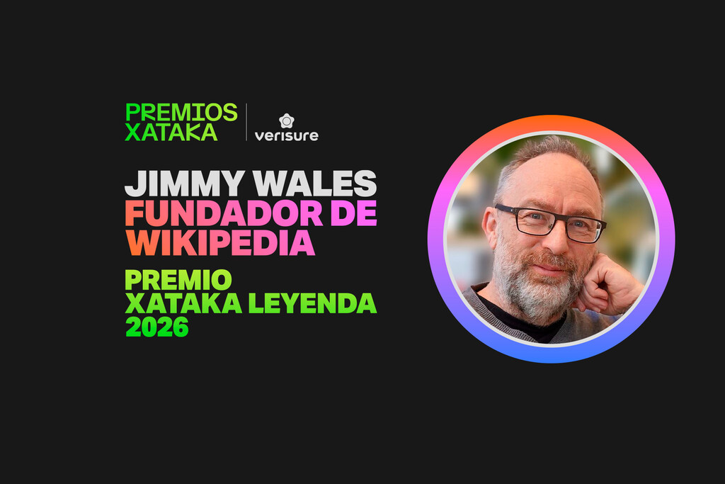 Jimmy Wales galardonado con el premio Xataka Leyenda 2026 por su impacto en la cultura digital