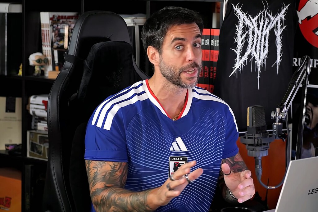 Jordi Wild en estudio realizando entrevista a líder político en formato podcast
