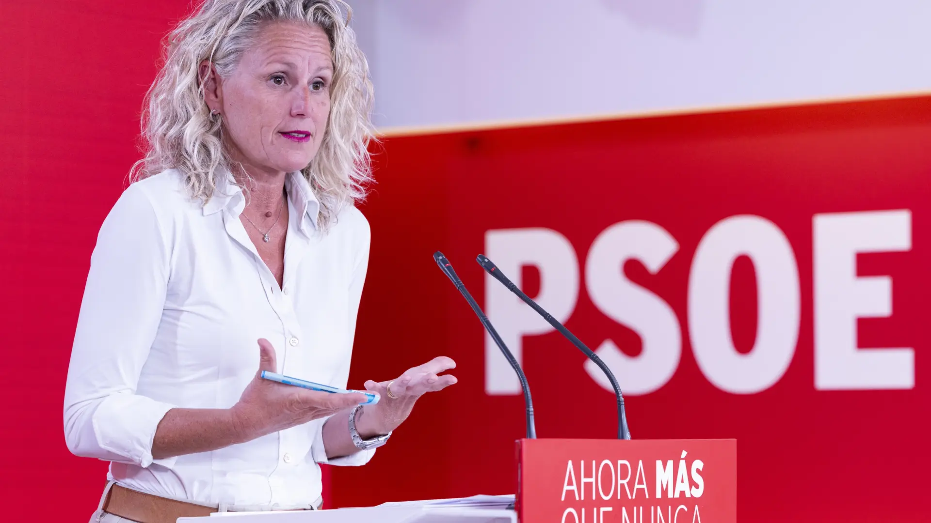 La dimisión de Montse Mínguez sacude la estrategia del PSOE en plena campaña electoral