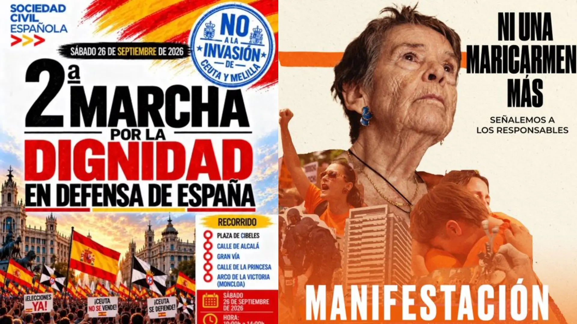 Marchas por la Dignidad en Madrid superan 230.000 asistentes | El Informador