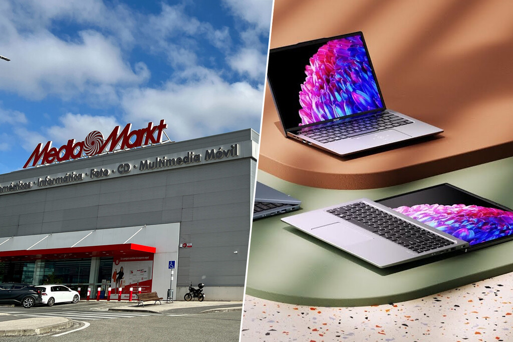 Portátil Acer con 32 GB RAM y pantalla OLED en liquidación en MediaMarkt