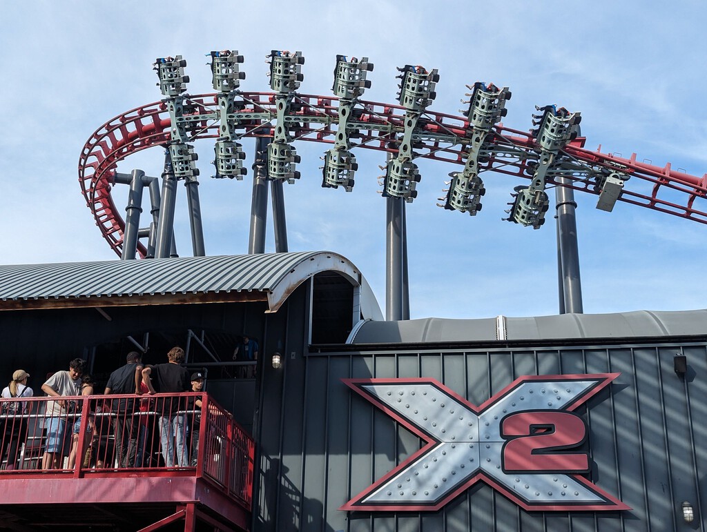 Cierre de montaña rusa X2 en Six Flags por lesiones cerebrales | El Informador