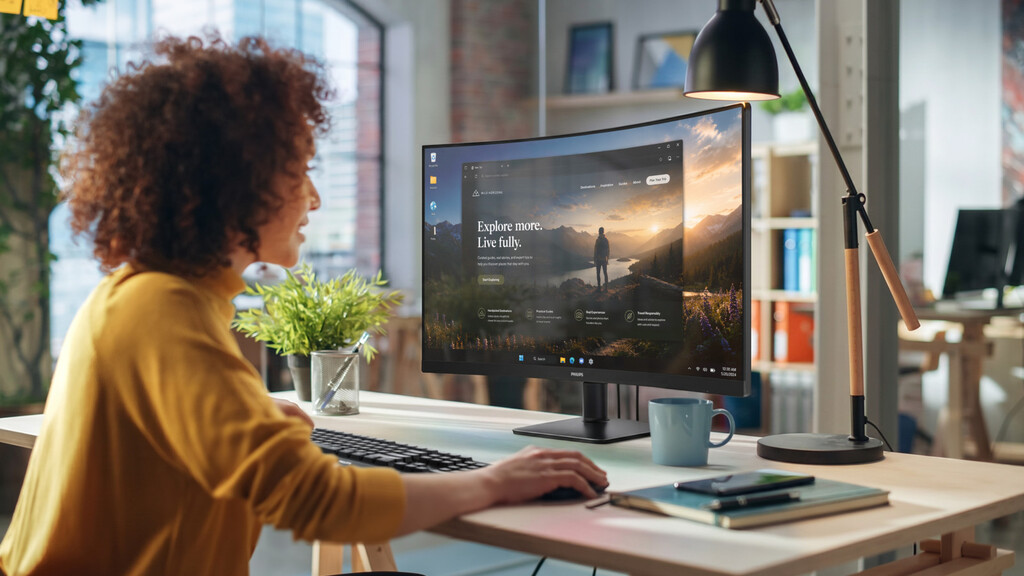 Philips presenta monitores curvos gaming con 144 Hz en 2026, impulsando la innovación en pantallas para jugar y trabajar