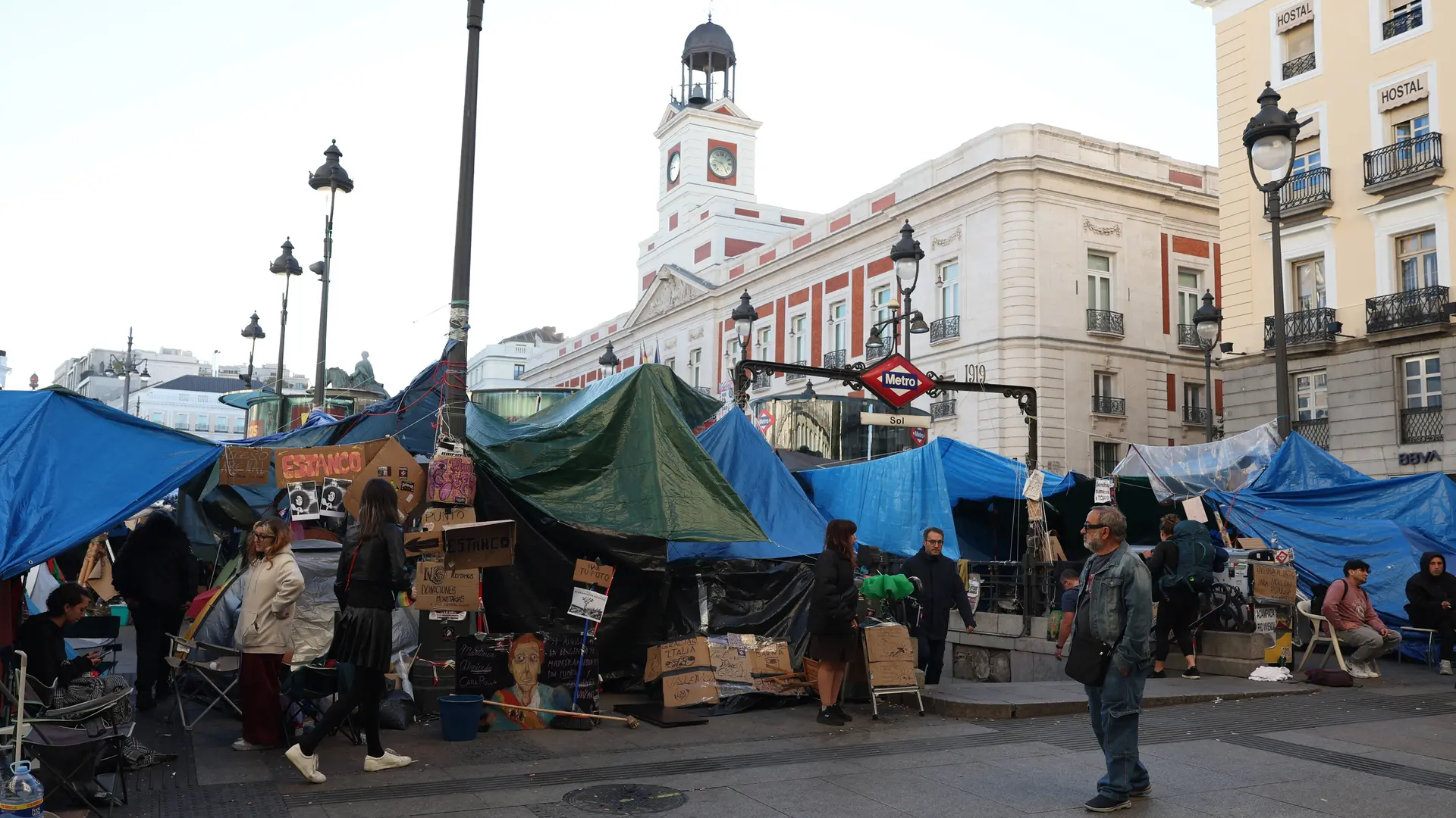 Protestas vivienda Madrid: movilización pacífica y vigilancia policial | El Informador