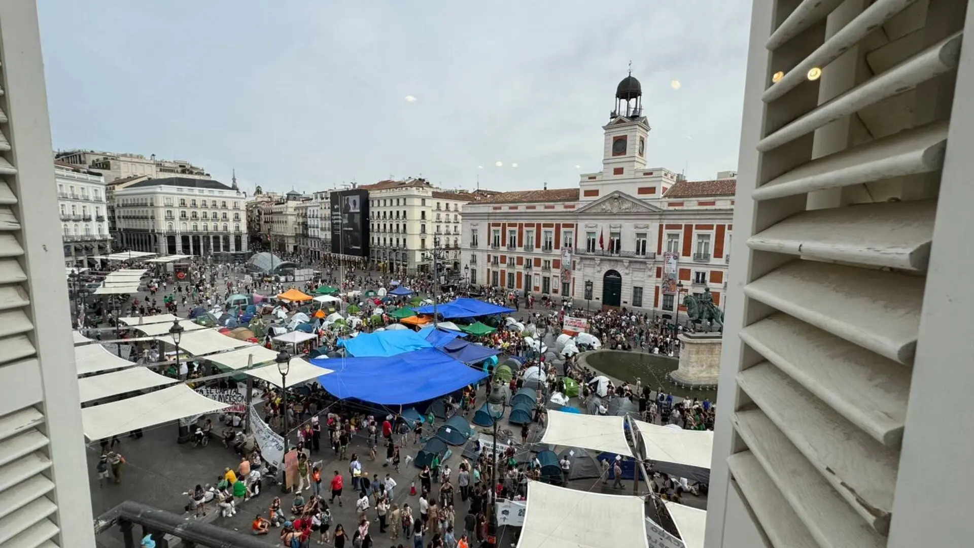 Protesta en Madrid: acampada en Puerta del Sol y crisis de vivienda | El Informador