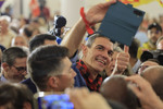 Dirigentes del PSOE en una reunión interna discuten sobre candidaturas en Castilla y León